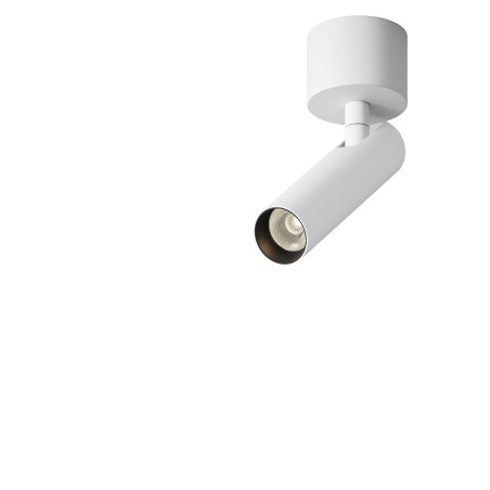 Plafon aluminiowy biały C141CL-L125-6W3K-W z serii Focus T - Lampy Maytoni