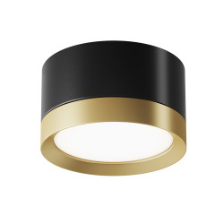 Plafon czarno-złoty C086CL-GX53-SRD-BG z serii Hoop - Lampy Maytoni