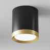 Plafon czarno-złoty C086CM-GX53-MRD-BG z serii Hoop - Lampy Maytoni