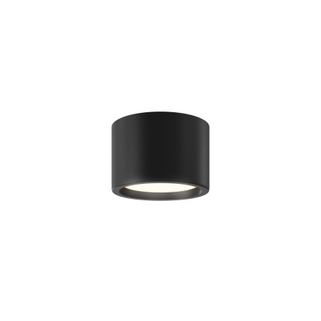 Plafon aluminiowy czarny C090CL-10W3K-B z serii Hydra - Lampy Maytoni