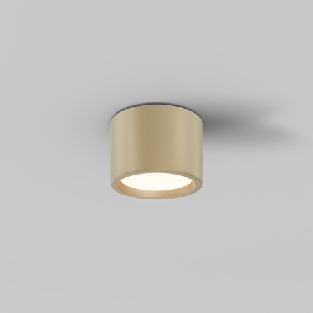 Plafon aluminiowy złoty matowy C090CL-10W3K-MG z serii Hydra - Lampy Maytoni