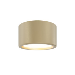 Plafon aluminiowy złoty matowy C090CL-15W3K-MG z serii Hydra - Lampy Maytoni