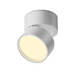 Plafon aluminiowy biały C024CL-12W2.7K-W-1 z serii Onda - Lampy Maytoni