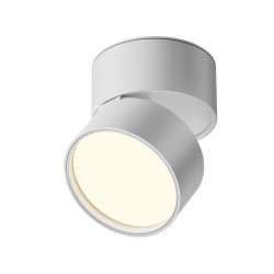 Plafon aluminiowy biały C024CL-12W3K-W-1 z serii Onda - Lampy Maytoni