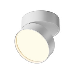 Plafon aluminiowy biały C024CL-18W3K-W-1 z serii Onda - Lampy Maytoni