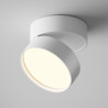 Plafon aluminiowy biały C024CL-18W3K-W-1 z serii Onda - Lampy Maytoni