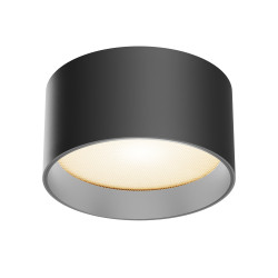 Plafon aluminiowy czarny C089CL-15W3K-B z serii Vega - Lampy Maytoni