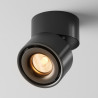 Plafon aluminiowy czarny C084CL-15W3K-D-B-DE z serii Yin - Lampy Maytoni