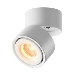 Plafon aluminiowy biały C084CL-15W3K-D-W-DE z serii Yin - Lampy Maytoni