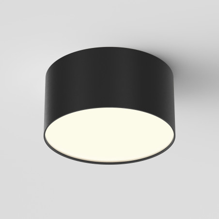 Plafon aluminiowy czarny C032CL-12W3K-RD-B z serii Zon - Lampy Maytoni