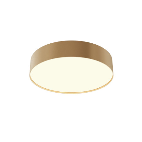 Plafon aluminiowy złoty matowy C032CL-36W3K-RD-MG z serii Zon - Lampy Maytoni