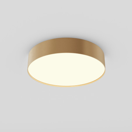 Plafon aluminiowy złoty matowy C032CL-36W3K-RD-MG z serii Zon - Lampy Maytoni