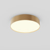 Plafon aluminiowy złoty matowy C032CL-36W3K-RD-MG z serii Zon - Lampy Maytoni