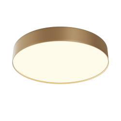 Plafon aluminiowy złoty matowy C032CL-45W3K-RD-MG z serii Zon - Lampy Maytoni