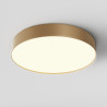 Plafon aluminiowy złoty matowy C032CL-45W3K-RD-MG z serii Zon - Lampy Maytoni