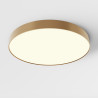 Plafon aluminiowy złoty matowy C032CL-90W3K-RD-MG z serii Zon - Lampy Maytoni