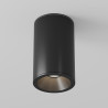 Plafon aluminiowy czarny C029CL-01-S-B z serii Zoom - Lampy Maytoni
