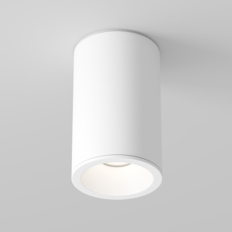 Plafon aluminiowy biały C029CL-01-S-W z serii Zoom - Lampy Maytoni