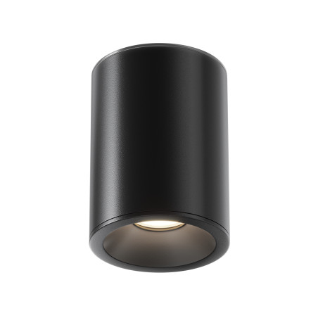 Plafon aluminiowy czarny C029CL-01B z serii Zoom - Lampy Maytoni