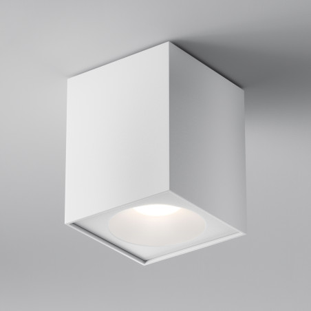 Plafon aluminiowy biały C030CL-01W z serii Zoom - Lampy Maytoni