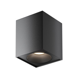 Plafon aluminiowy czarny C030CL-01B z serii Zoom - Lampy Maytoni