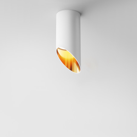 Plafon aluminiowy biały C044CL-01-15GU10-W z serii Lipari - Lampy Maytoni