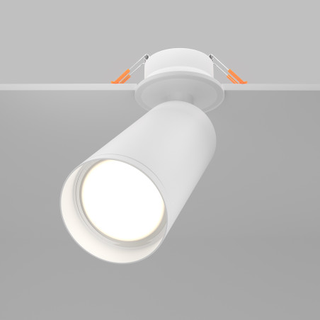 Oprawa podtynkowa aluminiowa biała C018CL-01W z serii Focus - Lampy Maytoni