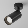 Plafon aluminiowy czarny C017CW-01B z serii Focus - Lampy Maytoni