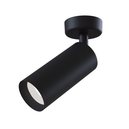 Plafon aluminiowy czarny C017CW-01B z serii Focus - Lampy Maytoni