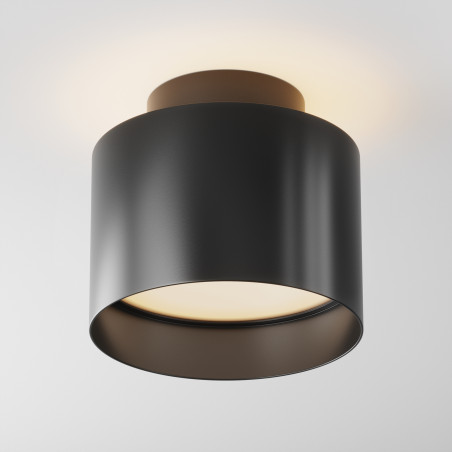 Plafon aluminiowy czarny C009CW-L12B z serii Planet - Lampy Maytoni