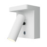 Kinkiet aluminiowy biały C179WL-L7W2.7K-DE z serii Aron - Lampy Maytoni