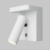 Kinkiet aluminiowy biały C179WL-L7W2.7K-DE z serii Aron - Lampy Maytoni