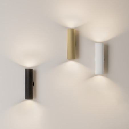 Kinkiet aluminiowy czarny 2-punktowy C080WL-02-GU10-B z serii Artisan - Lampy Maytoni