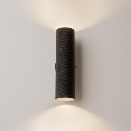 Kinkiet aluminiowy czarny 2-punktowy C080WL-02-GU10-B z serii Artisan - Lampy Maytoni