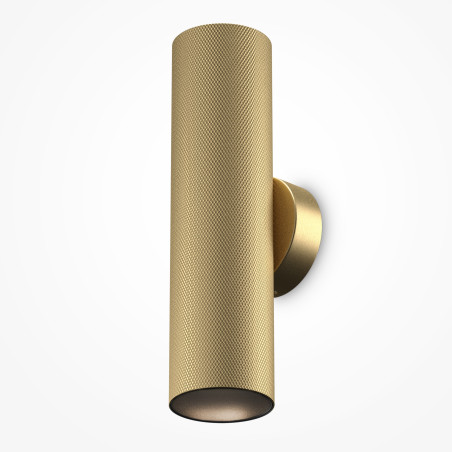 Kinkiet aluminiowy złoty matowy 2-punktowy C080WL-02-GU10-MG z serii Artisan - Lampy Maytoni
