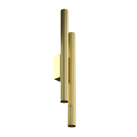Kinkiet aluminiowy mosiężny C082WL-24W2.7K-BS z serii Calipso - Lampy Maytoni