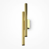 Kinkiet aluminiowy mosiężny C082WL-24W2.7K-BS z serii Calipso - Lampy Maytoni