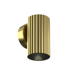 Kinkiet aluminiowy mosiężny C106WL-01-GU10-BS z serii Calipso - Lampy Maytoni