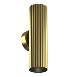 Kinkiet aluminiowy mosiężny 2-punktowy C106WL-02-GU10-BS z serii Calipso - Lampy Maytoni