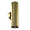 Kinkiet aluminiowy mosiężny 2-punktowy C106WL-02-GU10-BS z serii Calipso - Lampy Maytoni