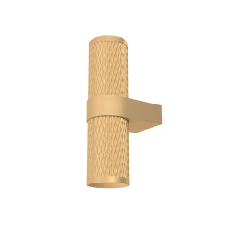 Kinkiet aluminiowy złoty matowy 2-punktowy C069WL-02MG z serii Focus Design - Lampy Maytoni