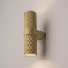Kinkiet aluminiowy złoty matowy 2-punktowy C069WL-02MG z serii Focus Design - Lampy Maytoni