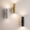 Kinkiet aluminiowy złoty matowy 2-punktowy C069WL-02MG z serii Focus Design - Lampy Maytoni