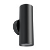 Kinkiet aluminiowy czarny 2-punktowy C068WL-02B z serii FOCUS S - Lampy Maytoni