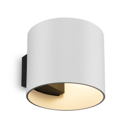 Kinkiet aluminiowy czarny C066WL-01W z serii Rond - Lampy Maytoni
