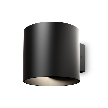 Kinkiet aluminiowy czarny C066WL-01B z serii Rond - Lampy Maytoni
