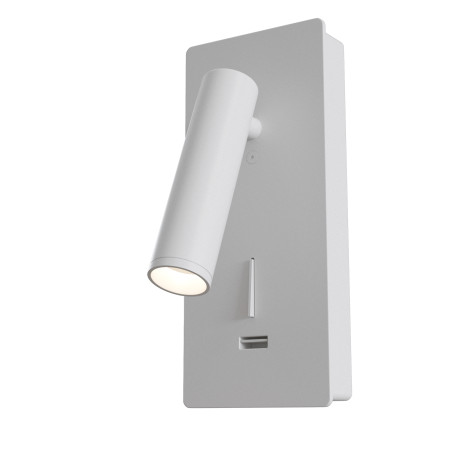 Kinkiet aluminiowy biały C041WL-L3W3K z serii Mirax - Lampy Maytoni