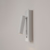 Kinkiet aluminiowy biały C041WL-L3W3K z serii Mirax - Lampy Maytoni