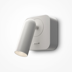 Kinkiet aluminiowy biały C039WL-L3W3K z serii Mirax - Lampy Maytoni