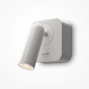 Kinkiet aluminiowy biały C039WL-L3W3K z serii Mirax - Lampy Maytoni